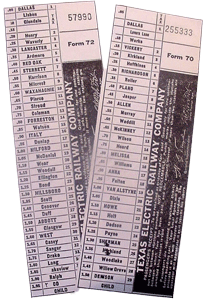 Interurban Tickets